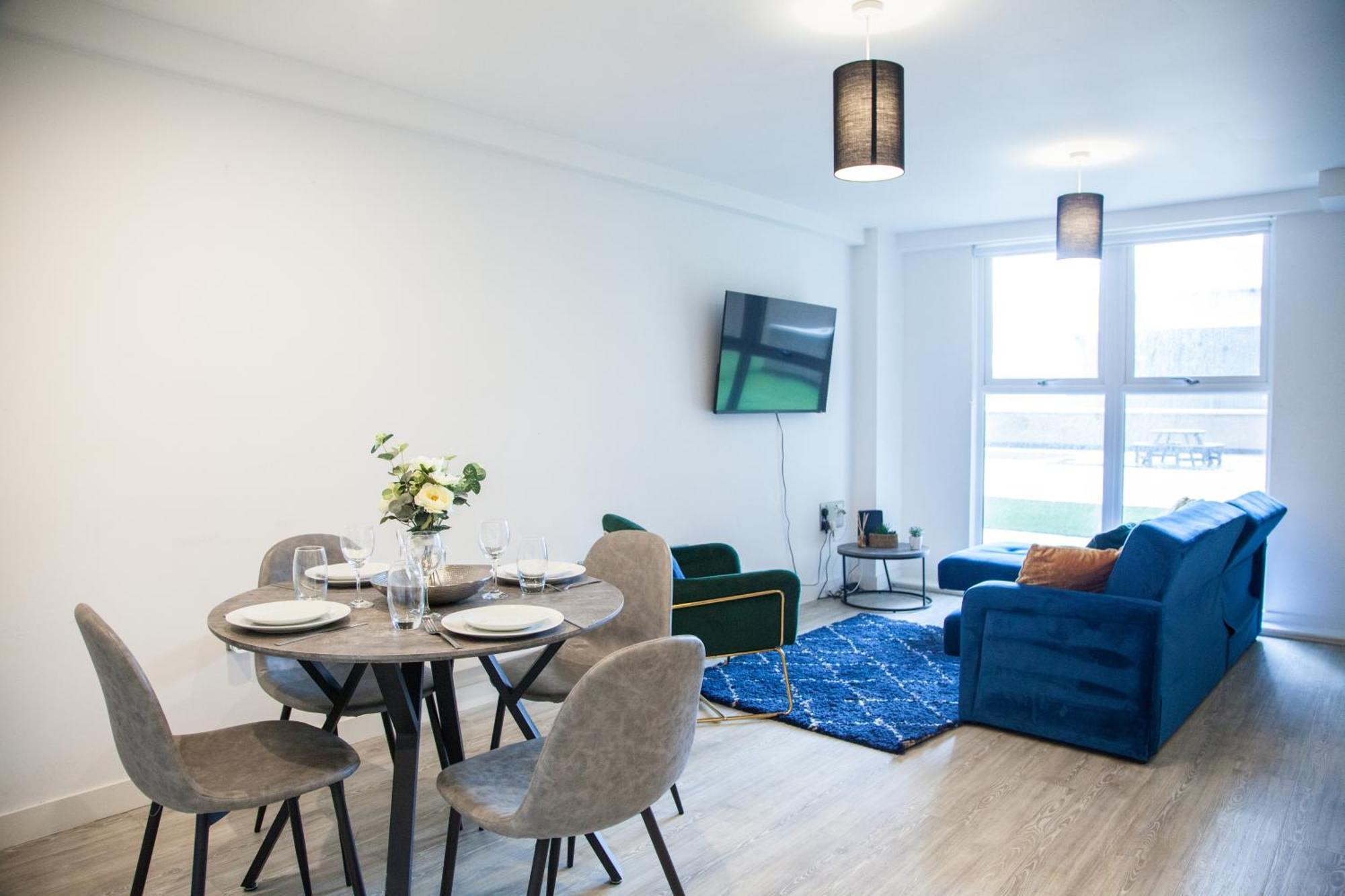 Luxury Lavish City Duplex Apartment Манчестер Экстерьер фото